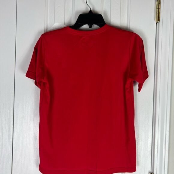 Underarmour Red Boys Heat Gear Shirt Youth Large - Picture 2 of 3